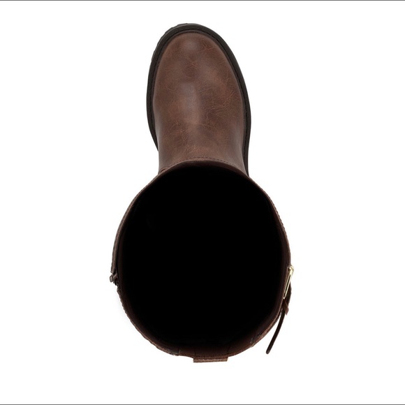 GBG Los Angeles Womens Silene Riding Boot BROWN SIZE 6 NWB Heeled SUMMER PRICE - Picture 9 of 10